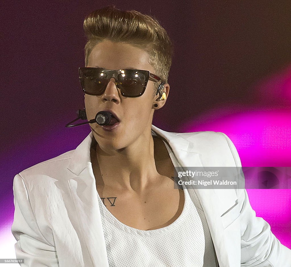 Justin Bieber Performs At The Telenor Arena, Oslo