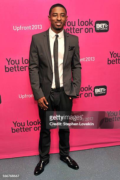 Personality Shorty da Prince attends the BET Networks 2013 New York Upfront on April 16, 2013 in New York City.