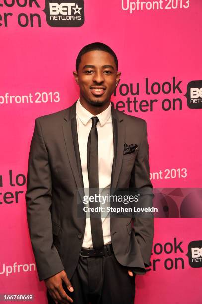 Personality Shorty da Prince attends the BET Networks 2013 New York Upfront on April 16, 2013 in New York City.