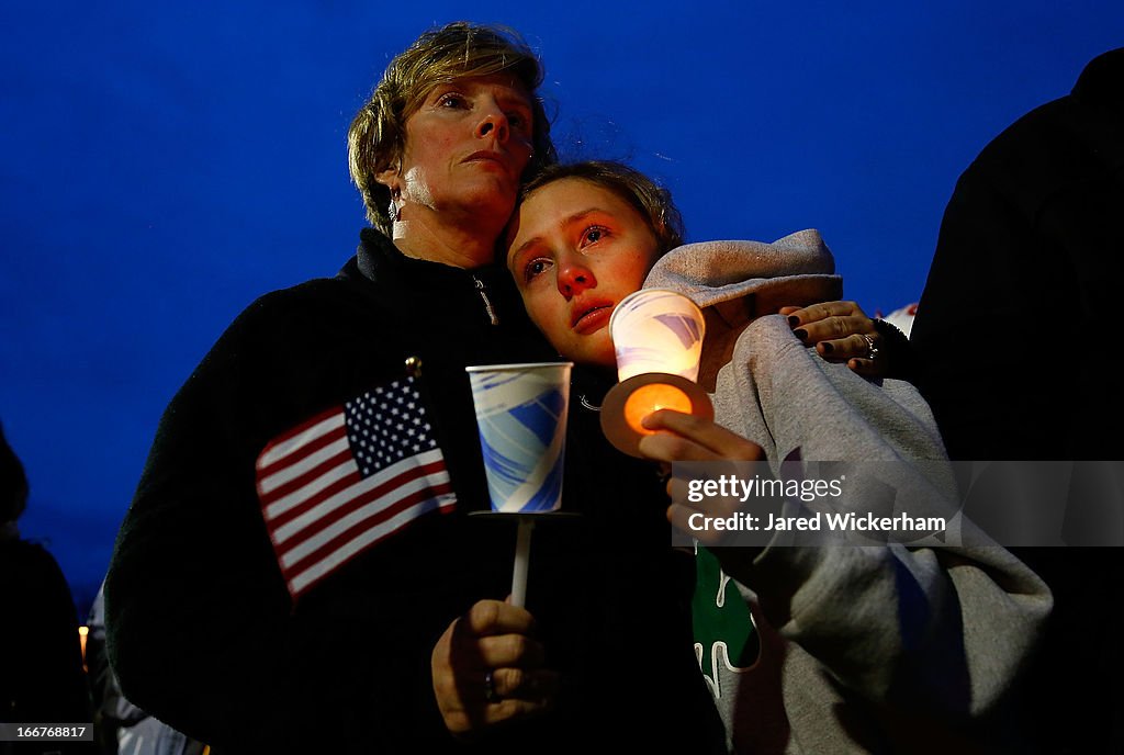 Boston Deals With Aftermath Of Marathon Explosions