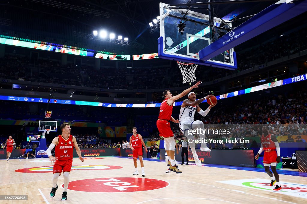 USA v Germany: Semi Final - FIBA Basketball World Cup