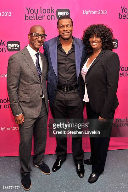 President of Music Programming and Specials for BET Networks Stephen G. Hill, actor Chris Tucker, and President of Original Programming Loretha Jones...