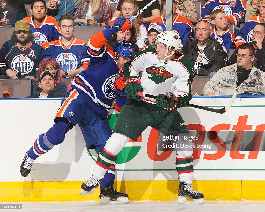 Minnesota Wild v Edmonton Oilers