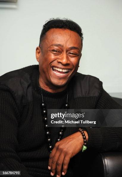 Prof Griff Rapper Professor Griff of Public Enemy speaks at a press conference ...