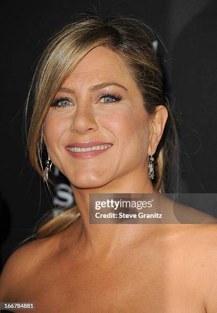 Jennifer Aniston arrives at the World Premiere Of The Lifetime Original Movie Event "Call Me Crazy: A Five Film" at Pacific Design Center on April...