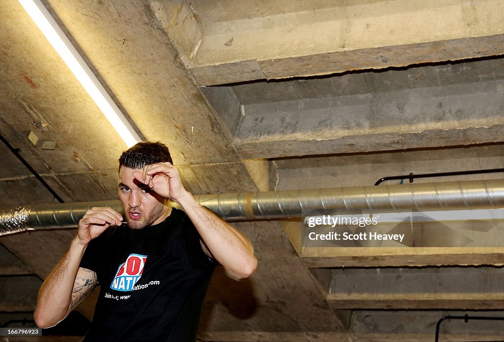 Nathan Cleverly & Robin Krasniqi Media Workout