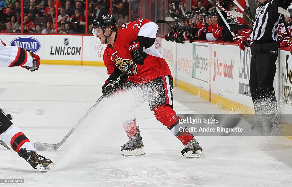 New Jersey Devils v Ottawa Senators