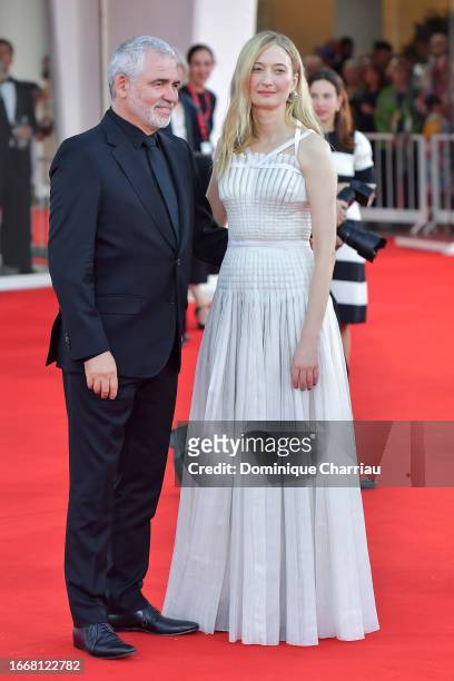 Stéphane Brizé, Alba Rohrwacher and attends a red carpet for the movie "Hors-Saison " at the 80th Venice International Film Festival on September 08,...