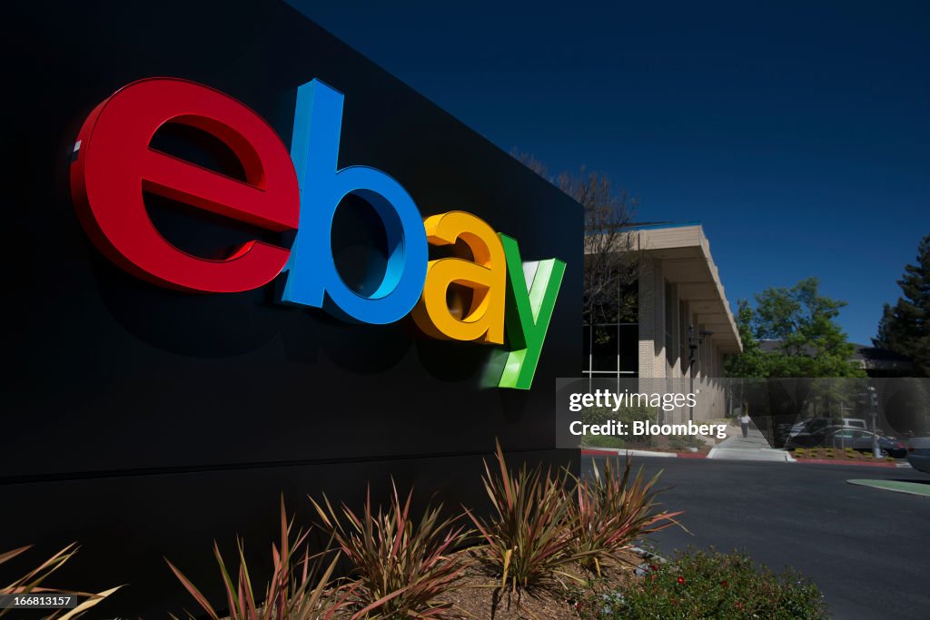 Exterior Views Of EBay Inc. Headquarters Ahead Of Earns