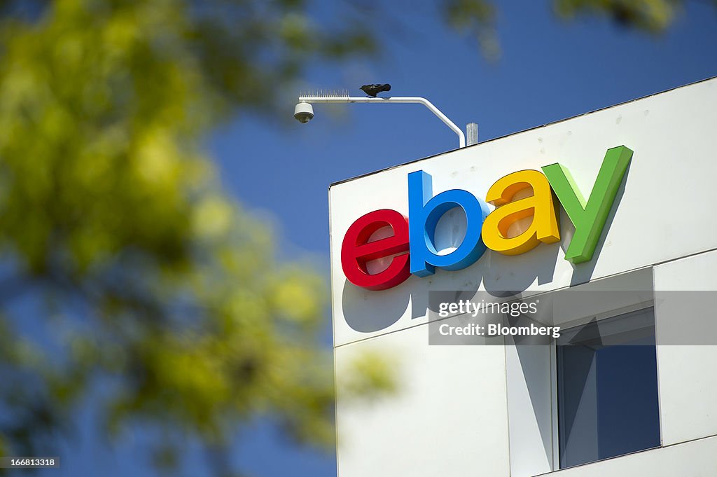 Exterior Views Of EBay Inc. Headquarters Ahead Of Earns