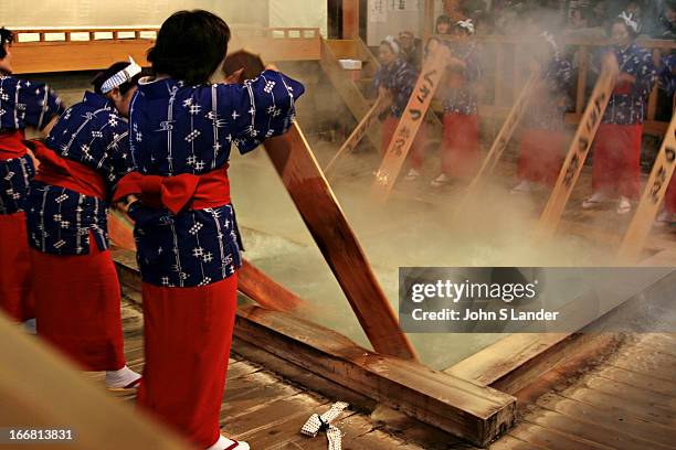 Kusatsu is the largest natural hot spring in Japan, with more than a hundred springs gushing from the earth producing altogether more than 36,000...