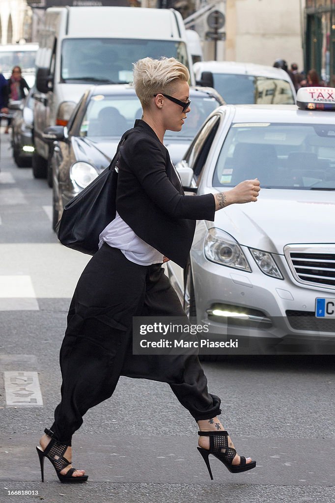 Pink Sighting In Paris