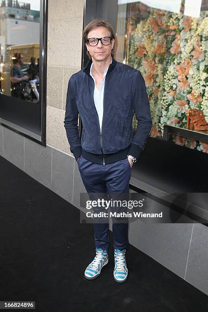 Steffen Schraut attends Tod's D.D. Bag Collection Presentation at Tod's Store at Koenigsalle 12 on April 17, 2013 in Duesseldorf, Germany.
