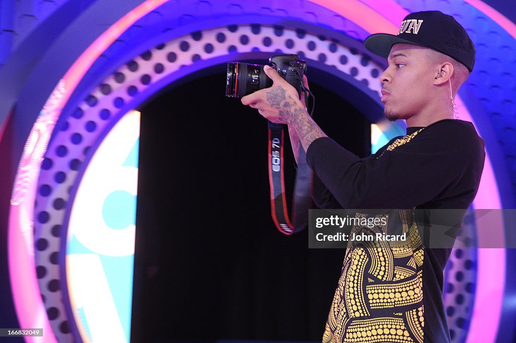 Kat Dahlia, John Legend, Stacy Barthe & Wiz Khalifa Visit BET's "106 & Park"