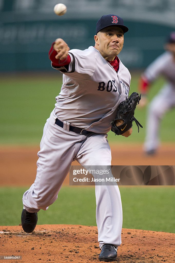 Boston Red Sox v Cleveland Indians