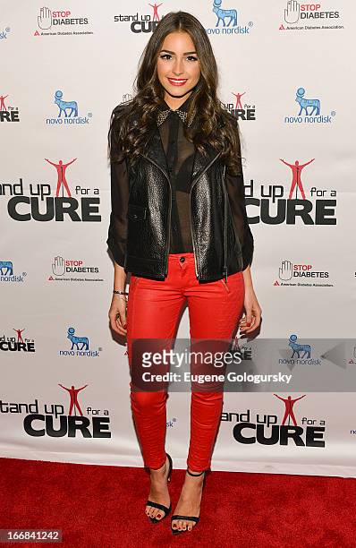 Olivia Culpo attends Stand Up For A Cure 2013 at The Theater at Madison Square Garden on April 17, 2013 in New York City.