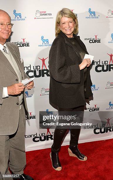 Martha Stewart attends Stand Up For A Cure 2013 at The Theater at Madison Square Garden on April 17, 2013 in New York City.