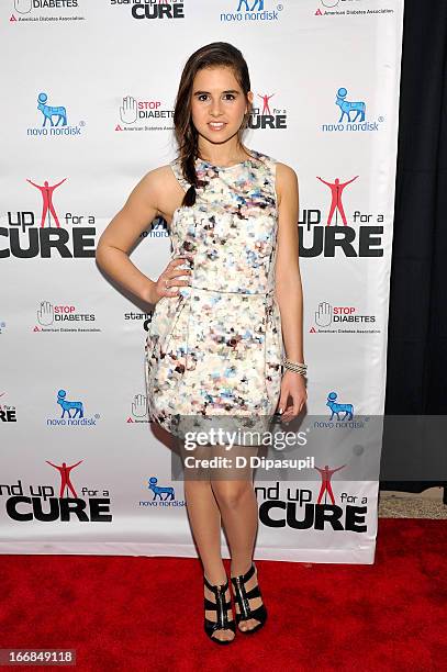 Carly Rose Sonenclar attends Stand Up For A Cure 2013 at Madison Square Garden on April 17, 2013 in New York City.