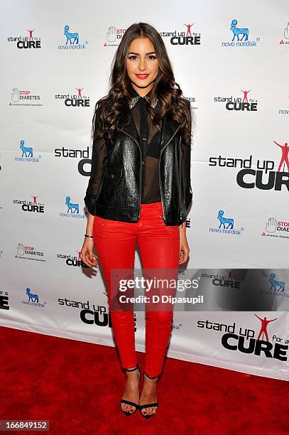 Olivia Culpo attends Stand Up For A Cure 2013 at Madison Square Garden on April 17, 2013 in New York City.