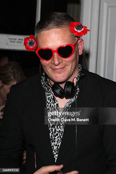 Giles Deacon attends Molton Brown and Giles Deacon launch event at the ICA on April 17, 2013 in London, England.