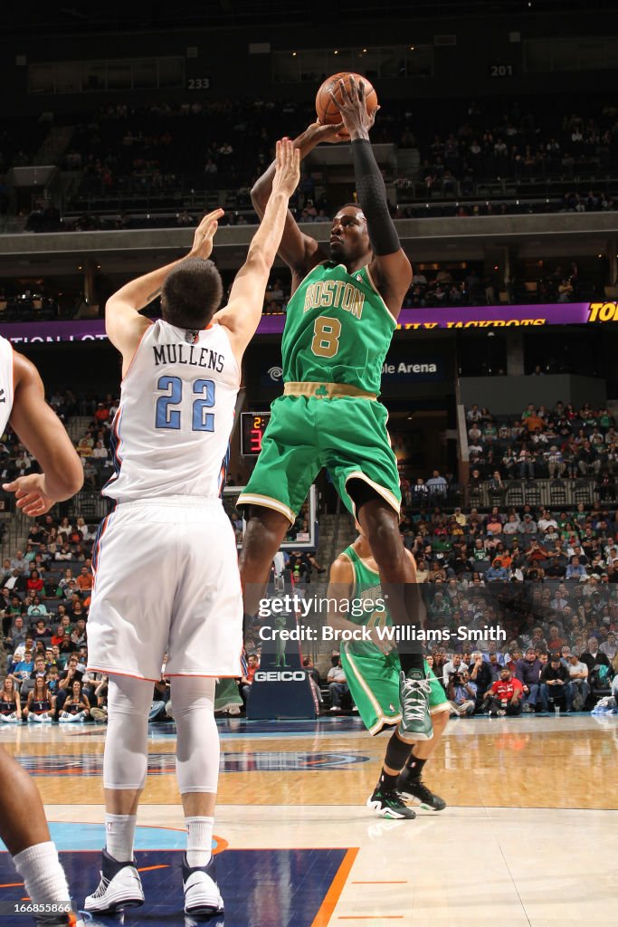 Boston Celtics v Charlotte Bobcats