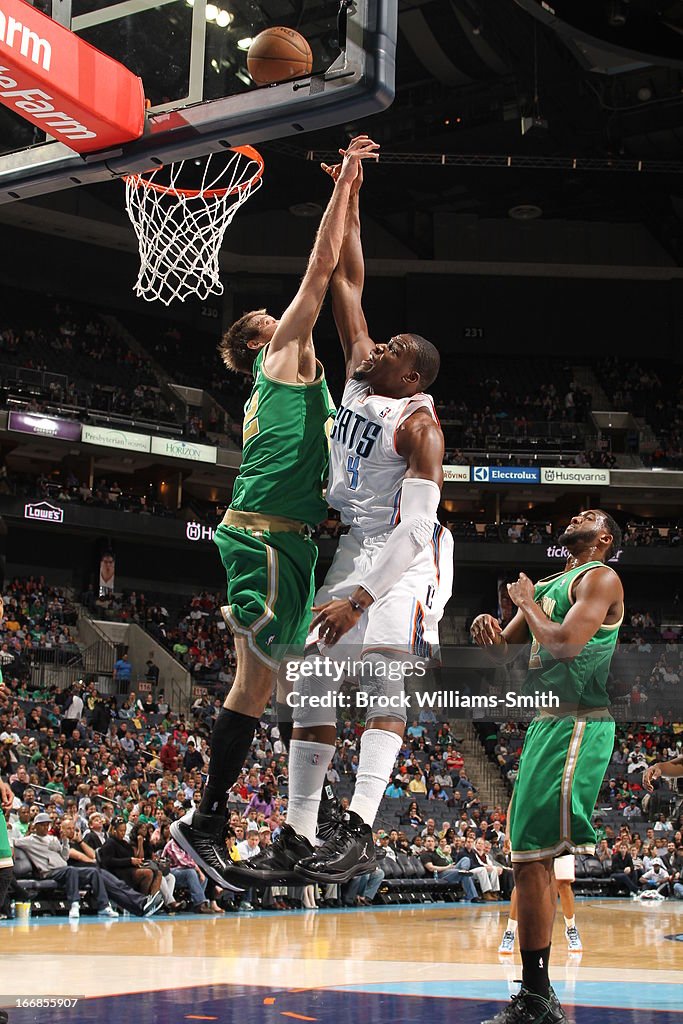 Boston Celtics v Charlotte Bobcats