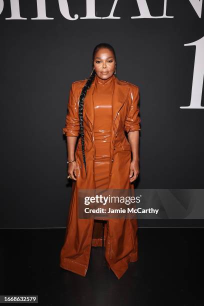 Janet Jackson attends the Christian Siriano SS24 Runway Show at The Pierre Hotel on September 08, 2023 in New York City. (Photo by Jamie...