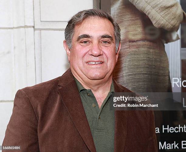 Actor Dan Lauria attends the "The Assembled Parties" opening night at Samuel J. Friedman Theatre on April 17, 2013 in New York City.