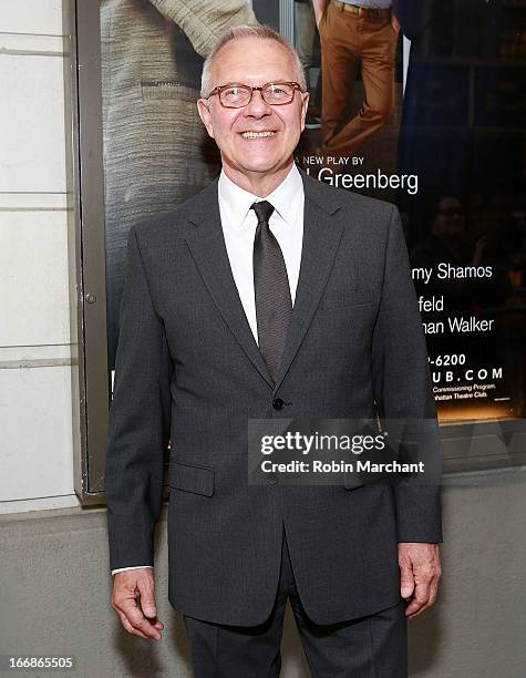 Director Walter Bobbie attends the "The Assembled Parties" opening night at Samuel J. Friedman Theatre on April 17, 2013 in New York City.