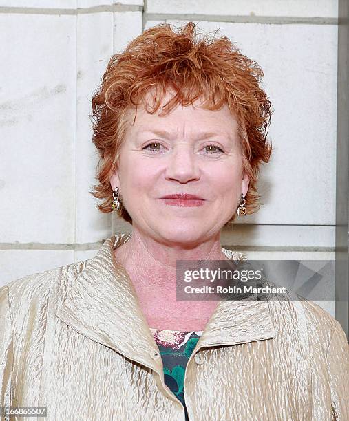 Actress Becky Ann Baker attends the "The Assembled Parties" opening night at Samuel J. Friedman Theatre on April 17, 2013 in New York City.