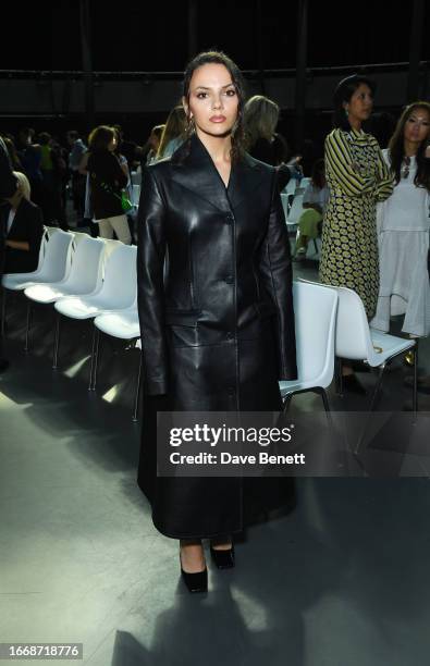 Dafne Keen attends the JW Anderson show during London Fashion Week September 2023 at The Roundhouse on September 16, 2023 in London, England.