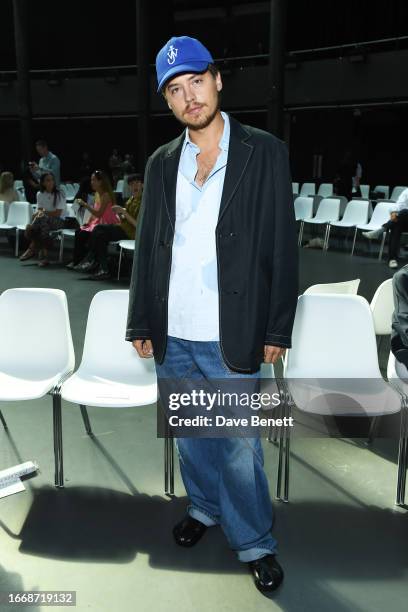 Cole Sprouse attends the JW Anderson show during London Fashion Week September 2023 at The Roundhouse on September 16, 2023 in London, England.