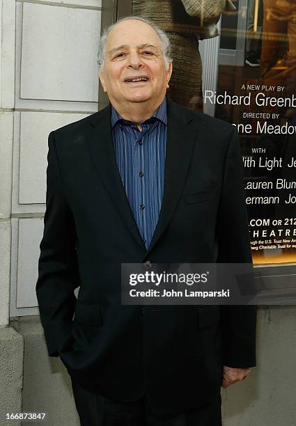 Alfred Uhry attends "The Assembled Parties" Broadway Opening Night at the Samuel J. Friedman Theatre on April 17, 2013 in New York City.