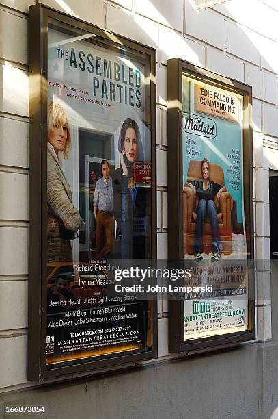 Atmosphere at "The Assembled Parties" Broadway Opening Night at the Samuel J. Friedman Theatre on April 17, 2013 in New York City.