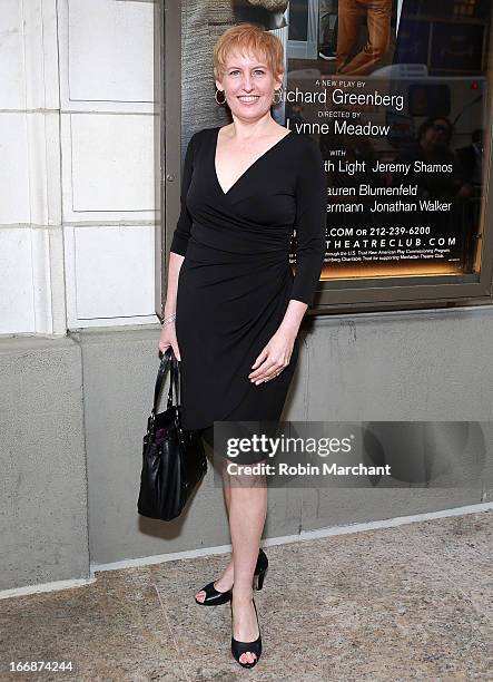 Actress Liz Callaway attends the "The Assembled Parties" opening night at Samuel J. Friedman Theatre on April 17, 2013 in New York City.