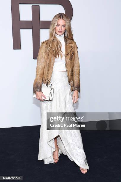 Kate Bock attends the Ralph Lauren fashion show during New York Fashion Week on September 08, 2023 in New York City.