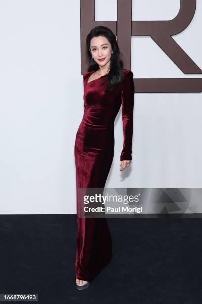 Li Bingbing attends the Ralph Lauren fashion show during New York Fashion Week on September 08, 2023 in New York City.