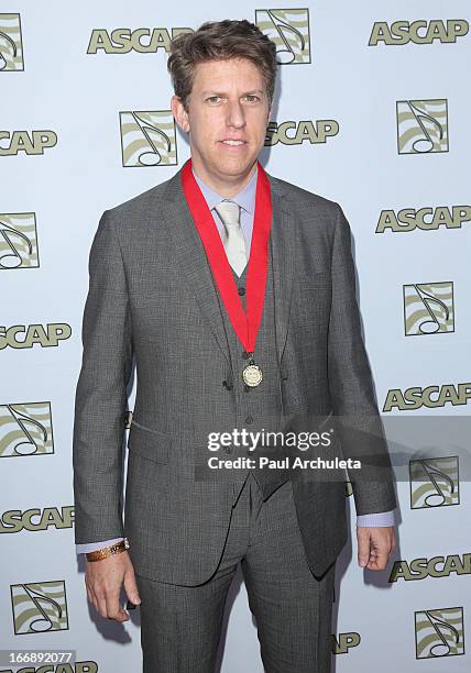 Songwriter / Producer Greg Kurstin attends the 30th annual ASCAP Pop Music awards show at Hollywood & Highland Center on April 17, 2013 in Hollywood,...