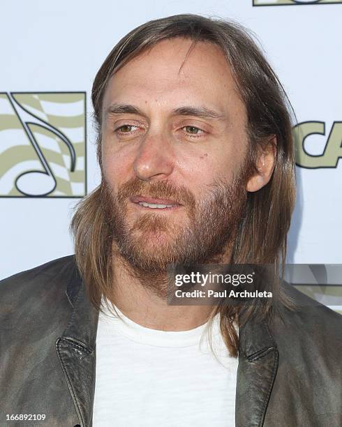 Songwriter / DJ David Guetta attends the 30th annual ASCAP Pop Music awards show at Hollywood & Highland Center on April 17, 2013 in Hollywood,...