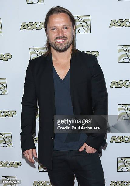 Songwriter / Producer Max Martin attends the 30th annual ASCAP Pop Music awards show at Hollywood & Highland Center on April 17, 2013 in Hollywood,...