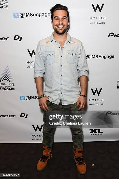 Summit series founder Jeff Rosenthal attends IMS Engage in partnership wtih W hotels worldwide at W Hollywood on April 17, 2013 in Hollywood,...