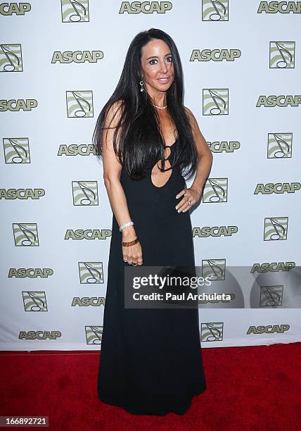 Songwriter Antonina Armato attends the 30th annual ASCAP Pop Music awards show at Hollywood & Highland Center on April 17, 2013 in Hollywood,...