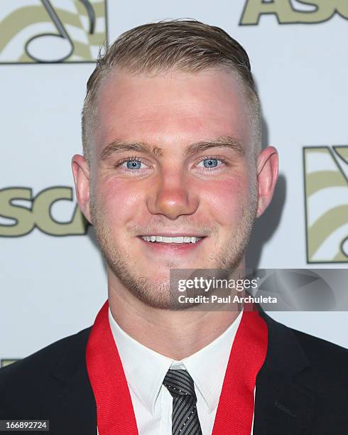 Singer / Songwriter Ed Drewett attends the 30th annual ASCAP Pop Music awards show at Hollywood & Highland Center on April 17, 2013 in Hollywood,...