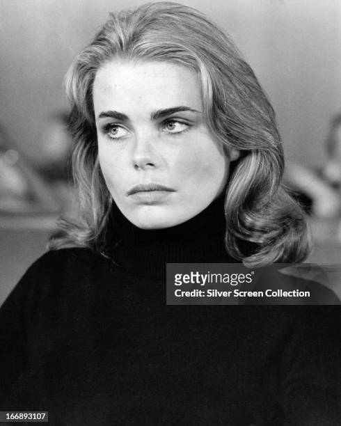 American actress and model Margaux Hemingway in a publicity still for 'Lipstick', directed by Lamont Johnson, 1976. Photo by Silver Screen...