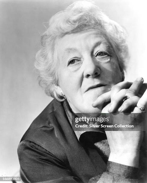 English actress Margaret Rutherford , circa 1960.