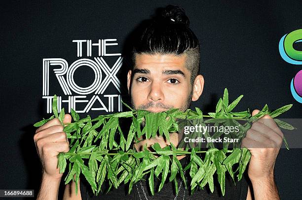 Dj Cheech DJ Josh LeCash arrives at