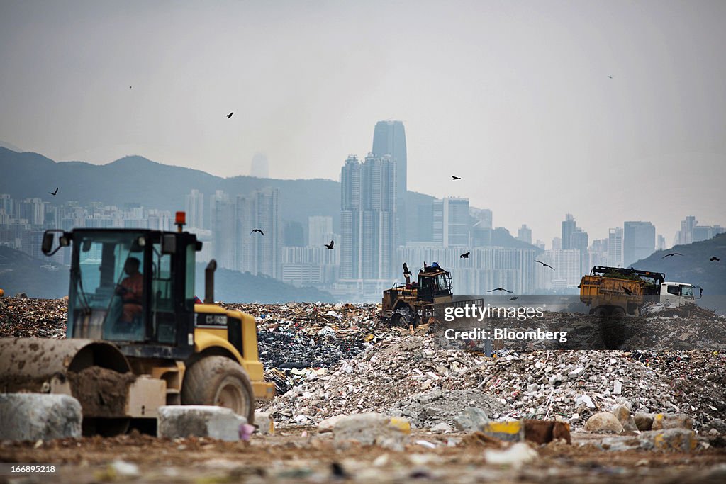 Hong Kong's Landfill Space Is Predicted To Run Out In Seven Years.