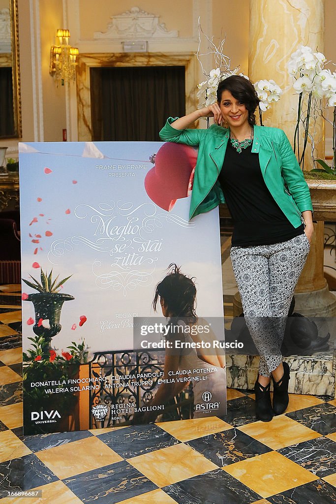 "Meglio Se Stai Zitta"  Rome  Photocall