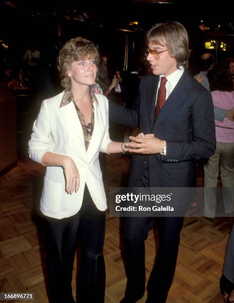 Debby Boone and Gabriel Ferrer attend St. Jude Children's Hospital Benefit Party on May 28, 1979 at Sybilis in New York City.