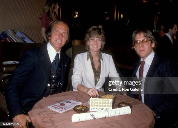 Pat Boone, Debby Boone and Gabriel Ferrer attend St. Jude Children's Hospital Benefit Party on May 28, 1979 at Sybilis in New York City.